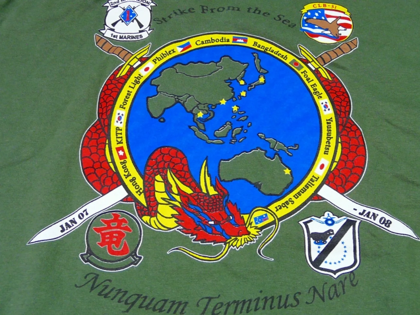 ミリタリーショップ 南国百貨店.COM|沖縄 ミリタリーTシャツ 人気のMARINES M [G-884] - ミリタリ 記録写真8