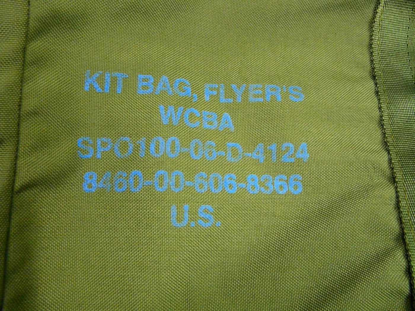 ミリタリーショップ 南国百貨店.COM|沖縄 KIT BAG キットバッグ [F-652-6] - ※２０１１年１月１９ 記録写真4
