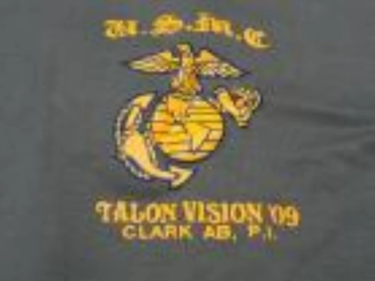 ミリタリーショップ 南国百貨店.COM|沖縄 USMC ミリタリーTシャツ L [G-883] - USMC ミリタリー 記録写真1