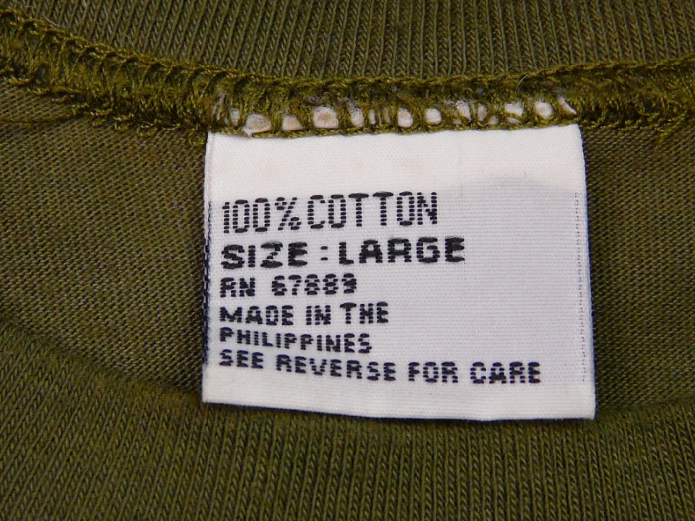 ミリタリーショップ 南国百貨店.COM|沖縄 USMC ミリタリーTシャツ L [G-883] - USMC ミリタリー 記録写真5