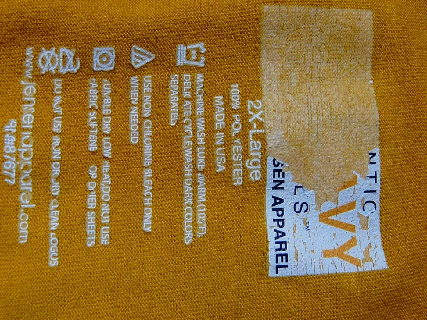 ミリタリーショップ 南国百貨店.COM|沖縄 NAVY 長袖Tシャツ 海軍官給品 2XL [G-864] - NAVY 記録写真5