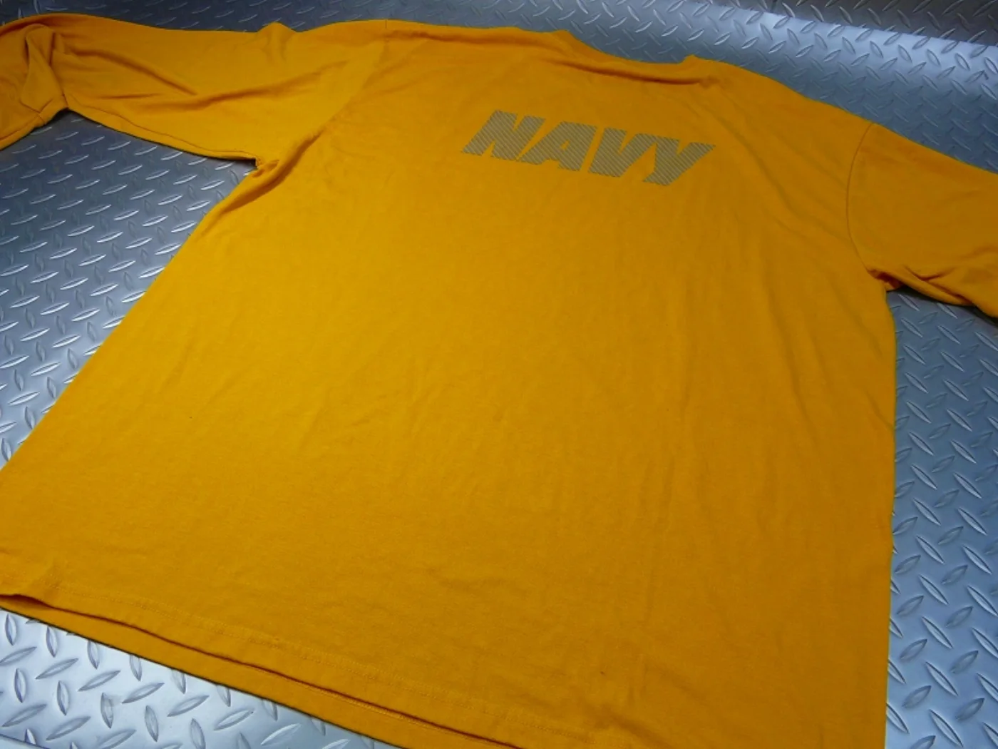 ミリタリーショップ 南国百貨店.COM|沖縄 NAVY 長袖Tシャツ 海軍官給品 2XL [G-864] - NAVY 記録写真8