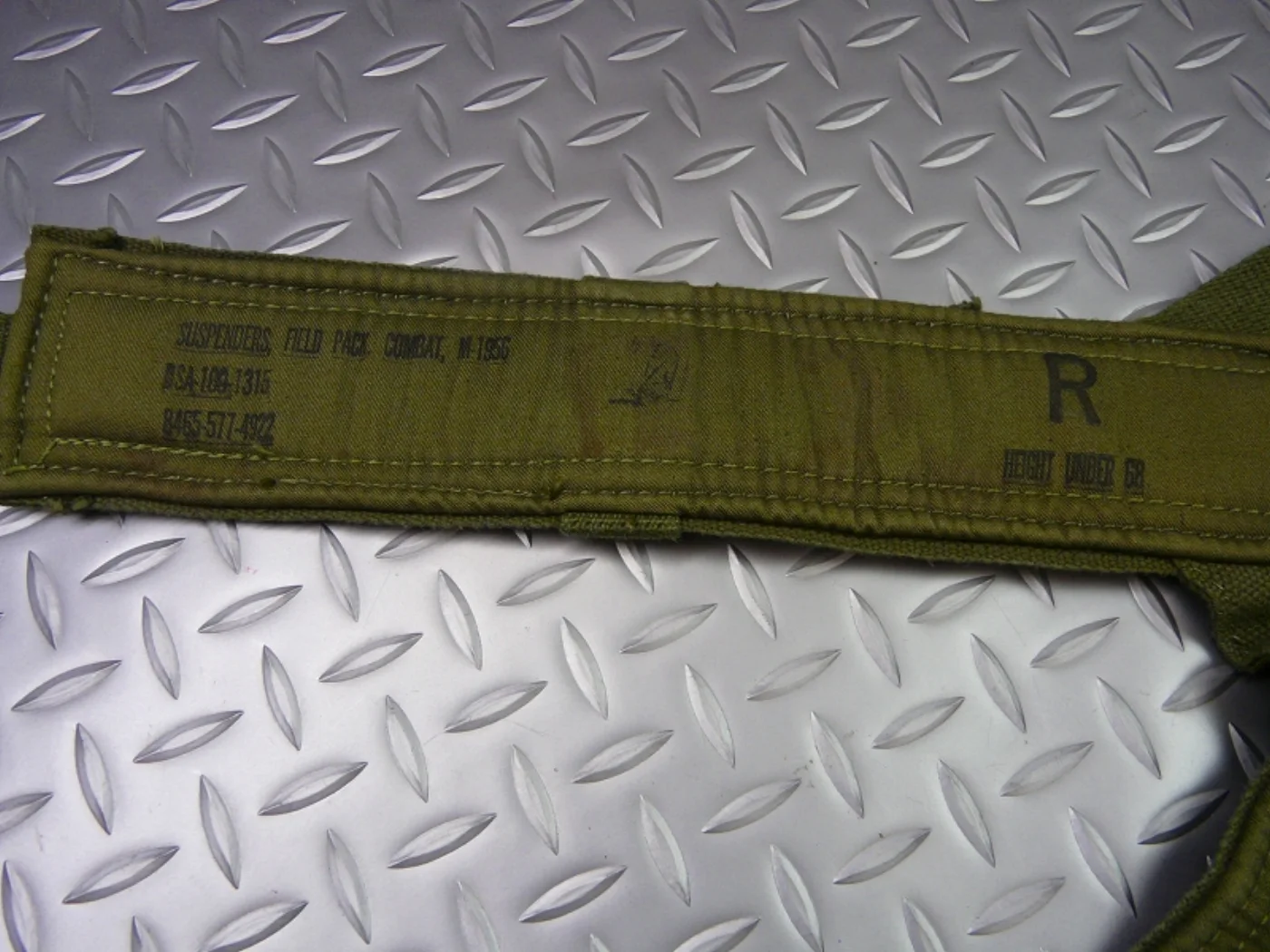 ミリタリーショップ 南国百貨店.COM|沖縄 X字 サスペンダー デッドストック [Z E-1242] - X字 サスペ 記録写真6
