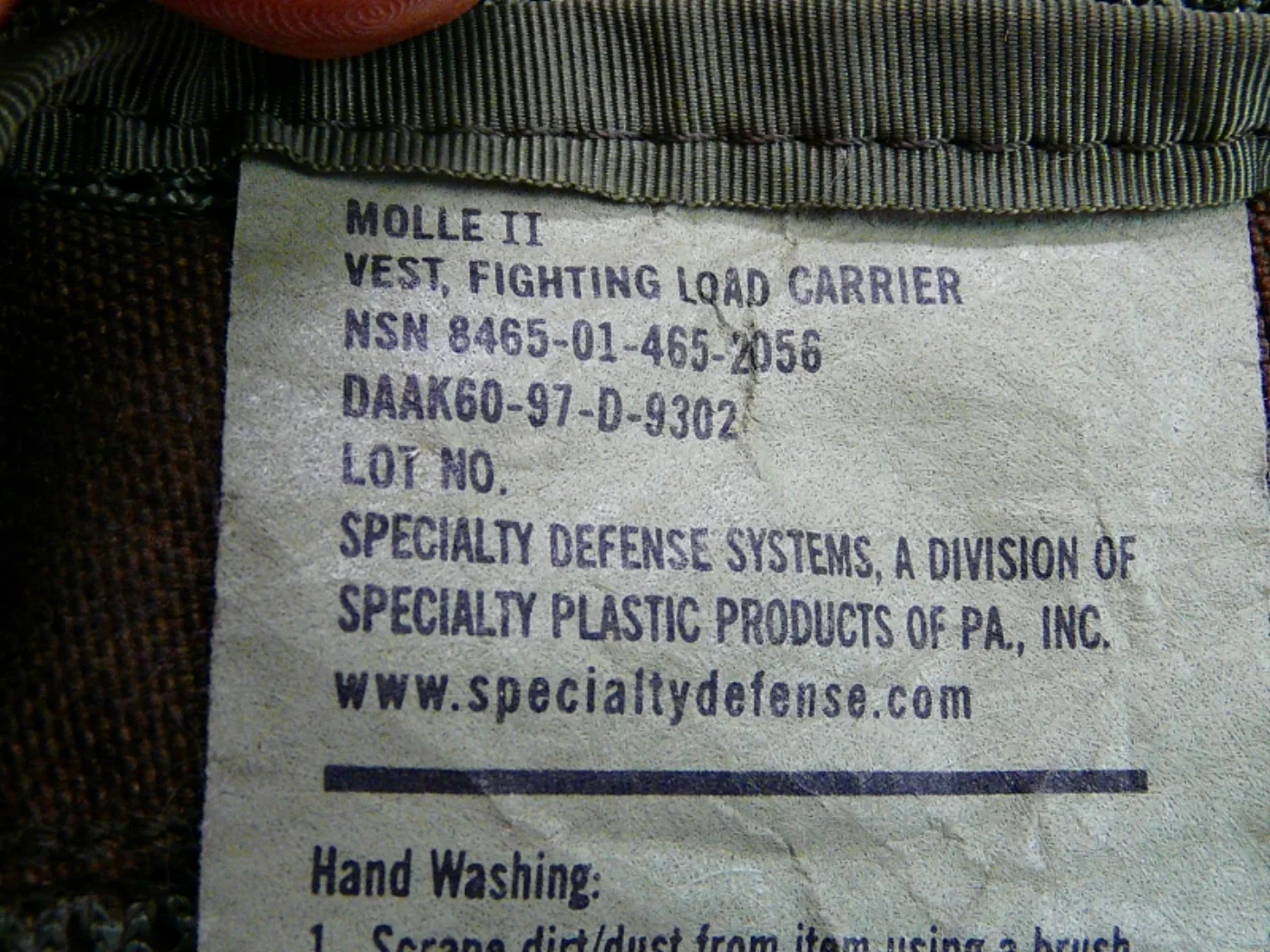 ミリタリーショップ 南国百貨店.COM|沖縄 MOLLE II VEST FIGHTING LOAD CARRIER ベ 記録写真7