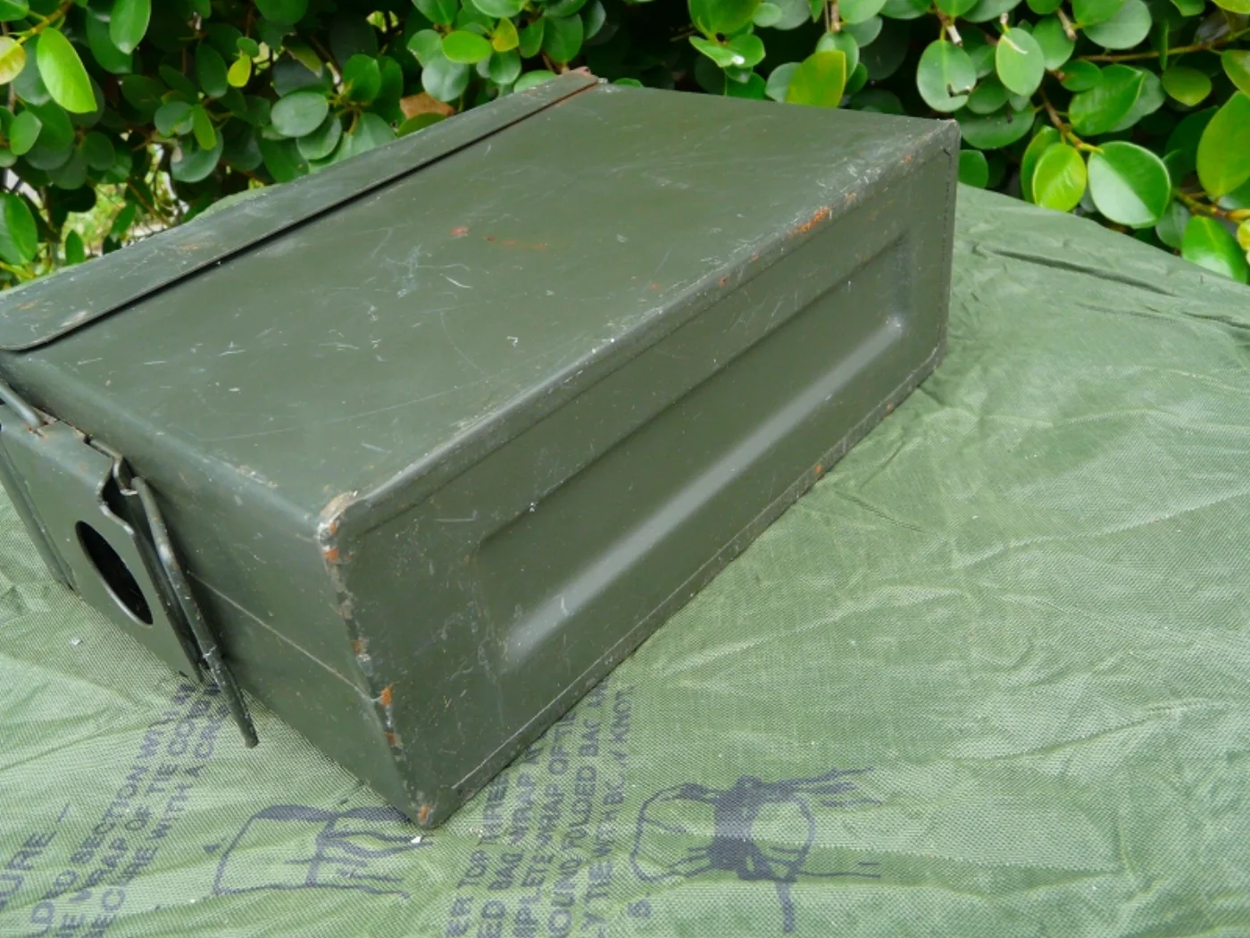 ミリタリーショップ 南国百貨店.COM|沖縄 アーモボックス 防水スチールケース 10x28x18cm [B-1165] 記録写真6