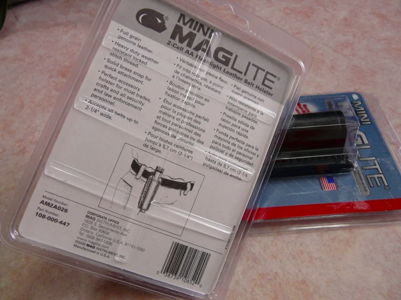 ミリタリーショップ 南国百貨店.COM|沖縄 MINI MAGLITE Belt Holster ミニマグライトホルスタ 記録写真3