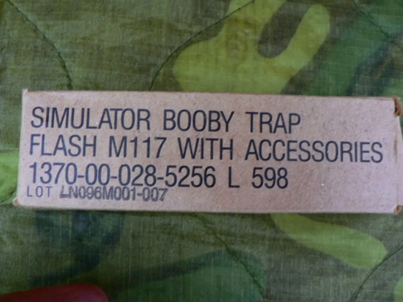 ミリタリーショップ 南国百貨店.COM|沖縄 SIMULATOR BOOBY TRAP FLASH M117 [Z D- 記録写真2