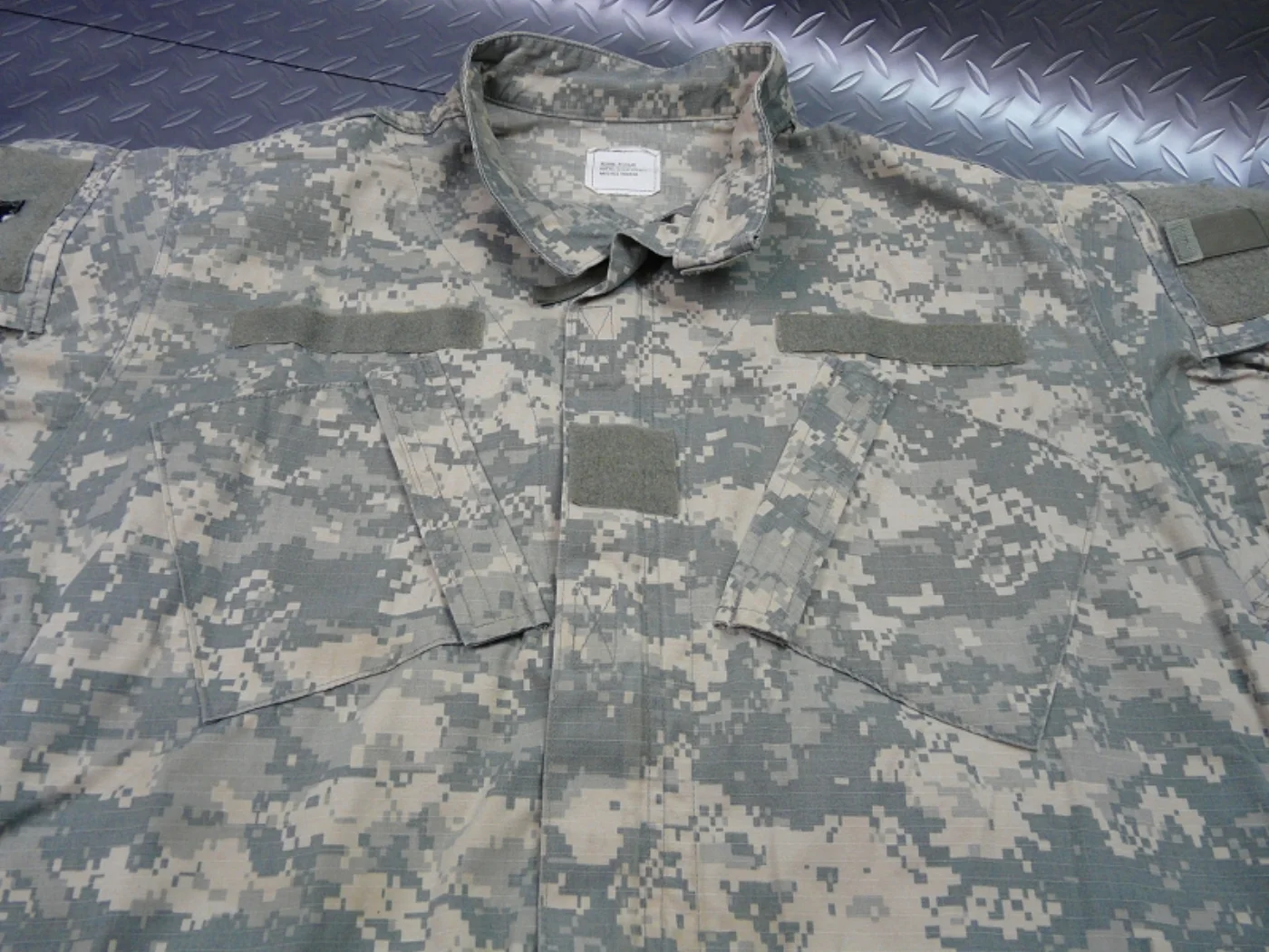 ミリタリーショップ 南国百貨店.COM|沖縄 ACU ジャケット M-R [Z-1380] - ACU ジャケットサイズ 記録写真3