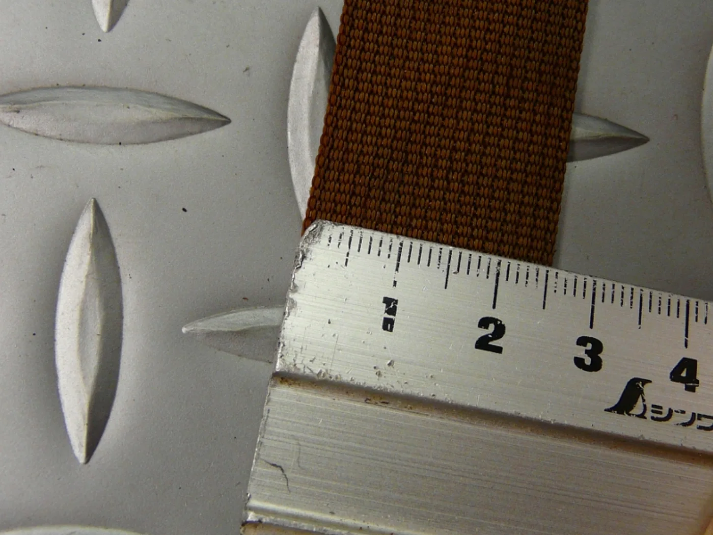 ミリタリーショップ 南国百貨店.COM|沖縄 ■切り売りサービス■平ロープ2.5cm x 1M 好きな長さをご注文下さい 記録写真4