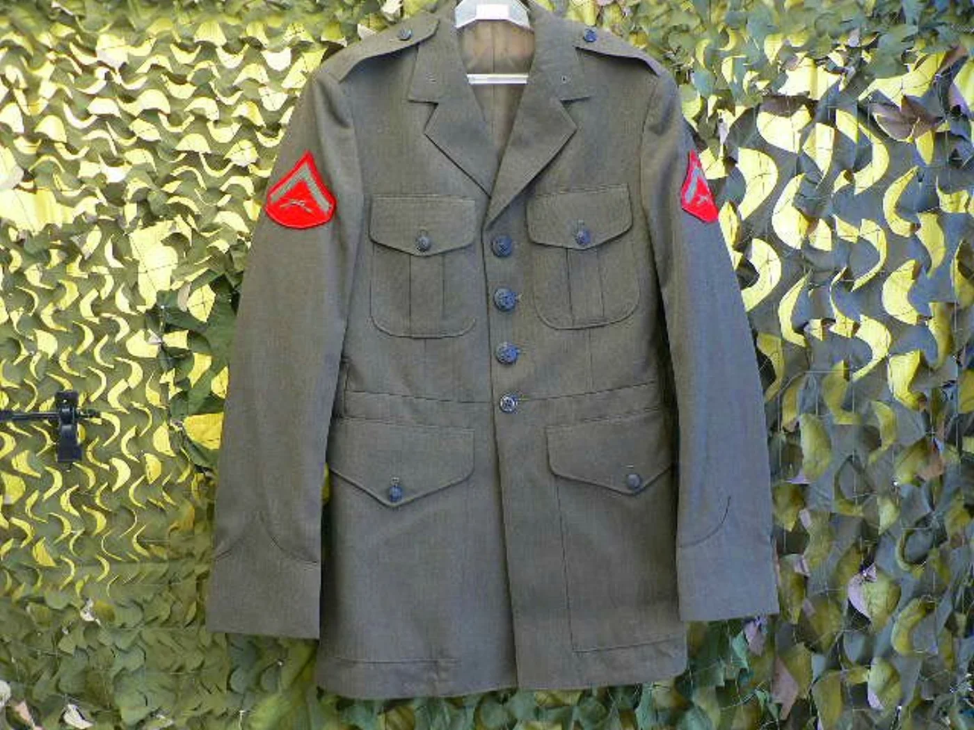 ミリタリーショップ 南国百貨店.COM|沖縄 制服上下セット 38L [O-007] - 制服上下セット米軍放出品サイズ 記録写真2