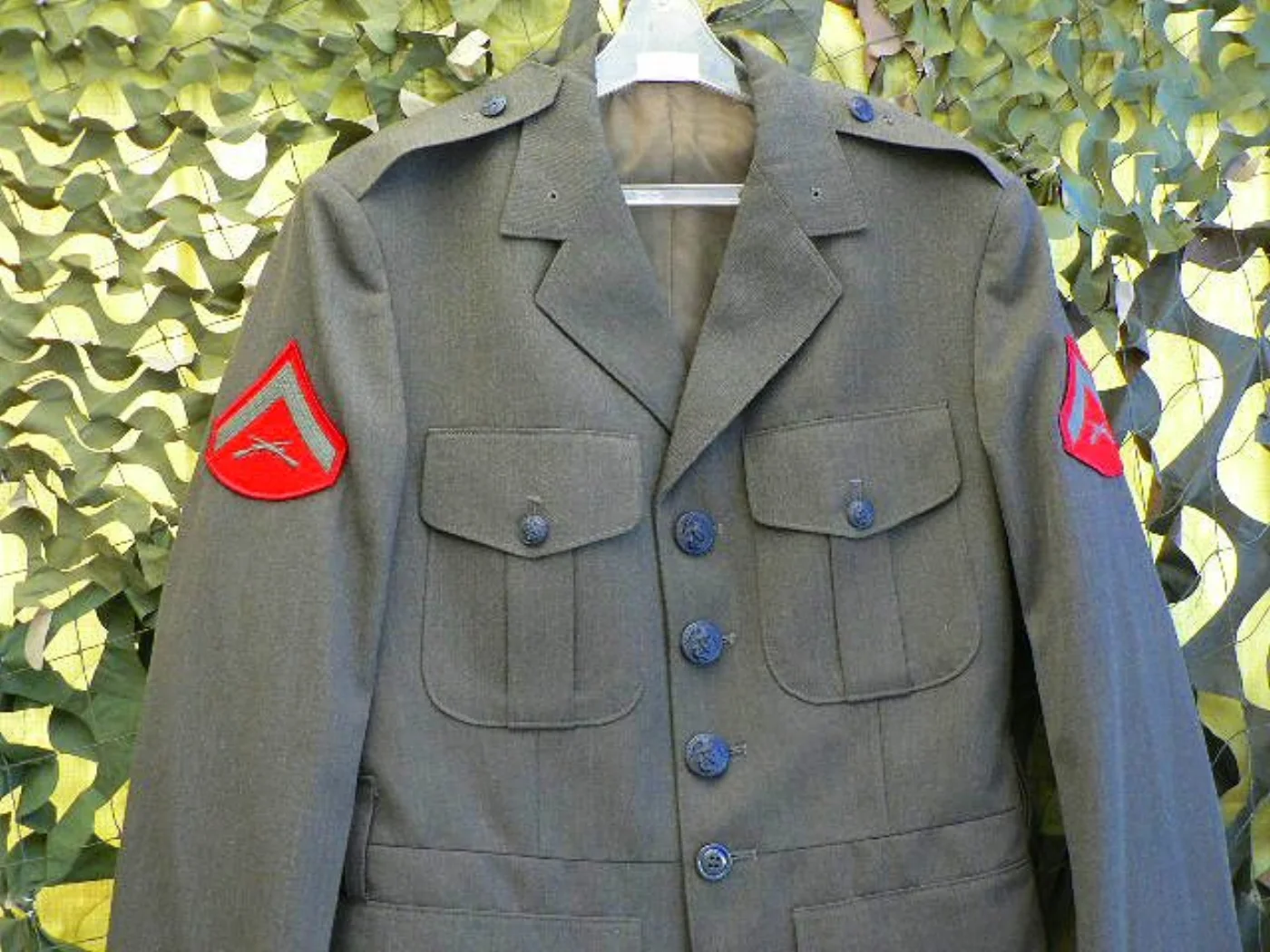 ミリタリーショップ 南国百貨店.COM|沖縄 制服上下セット 38L [O-007] - 制服上下セット米軍放出品サイズ 記録写真3