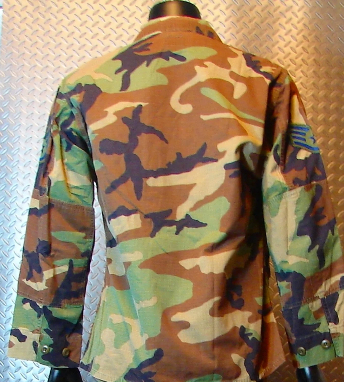 ミリタリーショップ 南国百貨店.COM|沖縄 迷彩服 ジャケット ミリタリーパッチたくさん M-S [ZZZ FK-30 記録写真8